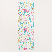 Meerjungfrauen Personalisiert Yogamatte (Rückseite)