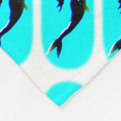 Meerjungfrauen steigen fleecedecke (Ecke)