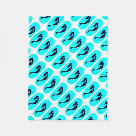 Meerjungfrauen steigen fleecedecke (Vorderseite)