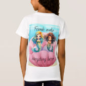 Meerjungfrauen T-Shirt (Rückseite)
