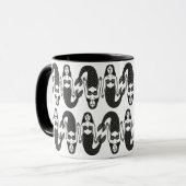 Meerjungfrauen Tasse (Vorderseite Links)