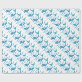 Meerjungfrauen und Margarita, die Versorgungen Geschenkpapier (Flach)