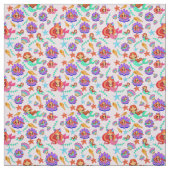 Meerjungfrauen und Muscheln Stoff (Muster)