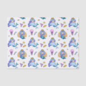 Meerjungfrauen und Quallen Seidenpapier (Vorderseite)