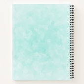 Meerjungfrauen und Quallen Unterwasserfarbe Notizblock (Rückseite)