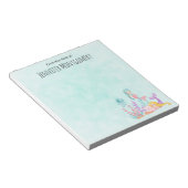 Meerjungfrauen und Quallen Unterwasserfarbe Notizblock (angewinkelt)