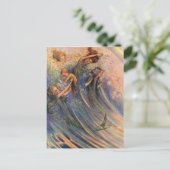 Meerjungfrauen und Säuglinge Postkarte (Stehend Vorderseite)