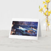 Meerjungfrauen und Triton Karte (Gelbe Blume)