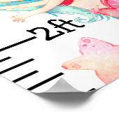 Meerjungfrauen unter dem Meeresgrund Aquamarines W Poster (Ecke)