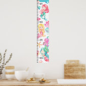 Meerjungfrauen unter dem Meeresgrund Aquamarines W Poster (Küche)