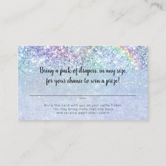 Meerjungfrauen unter der Blauen Blondine Begleitkarte (Rückseite)