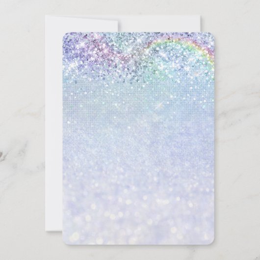 Meerjungfrauen unter der Blondine Einladung (Rückseite)