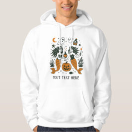 Meerjungfrauen unter Wasser halloween Hoodie