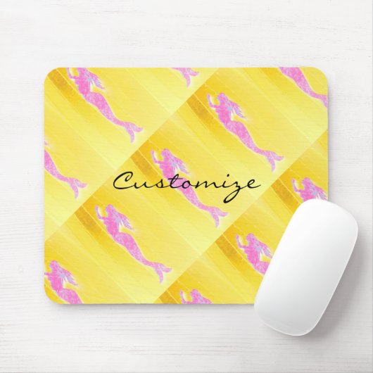 Meerjungfrauen unter Wasser Mousepad (Mit Mouse)