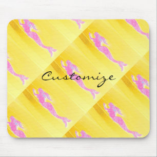 Meerjungfrauen unter Wasser Mousepad