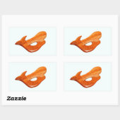 Meerjungfrauenaufkleber Rechteckiger Aufkleber (Blatt)