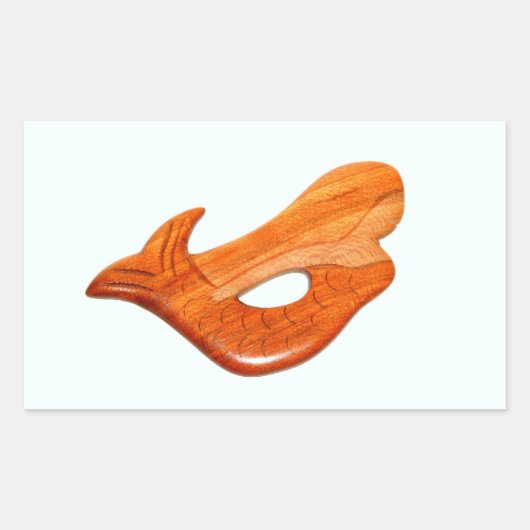 Meerjungfrauenaufkleber Rechteckiger Aufkleber (Vorderseite)