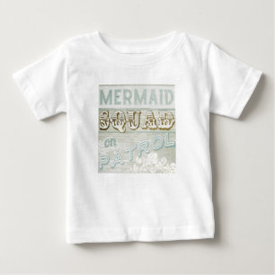 Meerjungfrauengruppe auf Patrouille Baby T-shirt