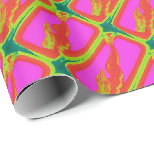 Meerjungfrauenmuster Geschenkpapier (Rolleneckpunkt)