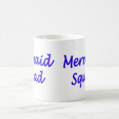 Meerjungfrauenschild lila/rosa kaffeetasse (Mittel)
