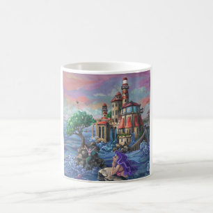 Meerjungfrauenschloss Kaffeetasse