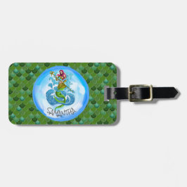 Meerjungfrauenskala Gepäckanhänger