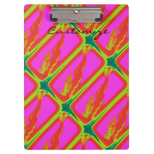 Meerjungfrauentauchen Klemmbrett (Vorderseite)