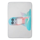 Meerjungfrauillustration Badematte (Vorderseite Vertikal)