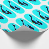 Meerjungfraumuster Geschenkpapier (Ecke)