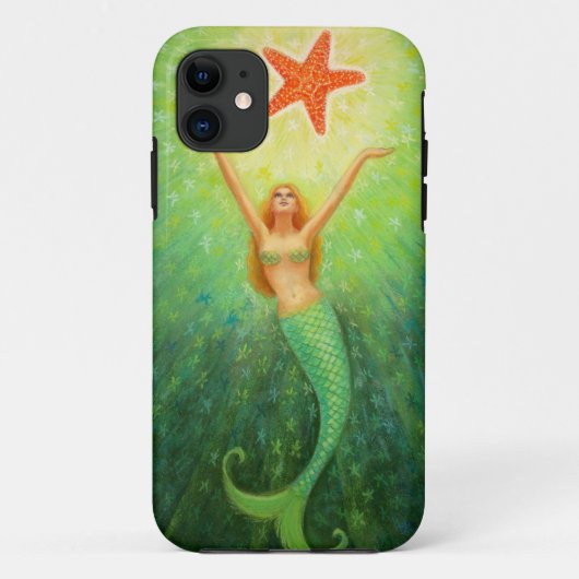 Meerjungfrau's-Stern iPhone 5 Fall Case-Mate iPhone Hülle (Rückseite)