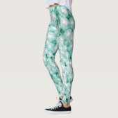Meerjungfrauschnur perlt Digidruck Leggings (Links)