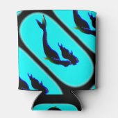 Meerjungfrauschwimmen Dosenkühler (Rückseite)