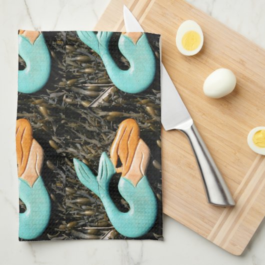 Meerjungfrautücher Handtuch (Viertel Falte)