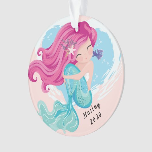 Meerjungschmuck Ornament (Vorderseite)