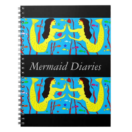 Meerjungstabellen Notizblock (Vorderseite)