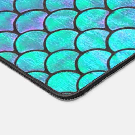 Meerjungstatuster Schreibtischunterlage (Ecke)