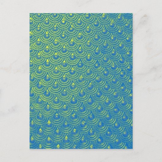 Meerjungwaage Postkarte (Vorderseite)
