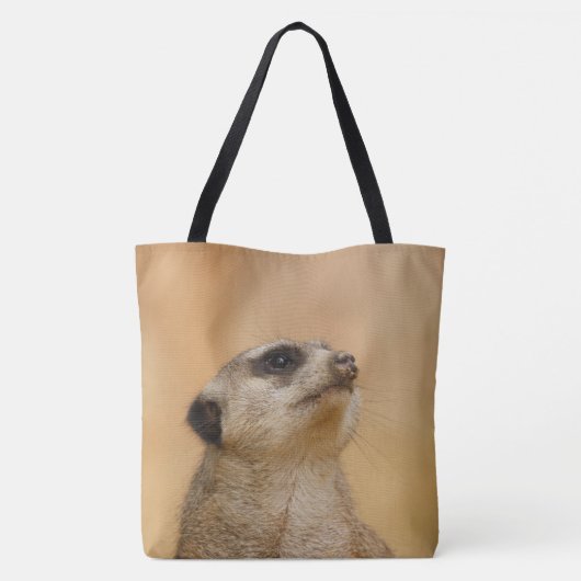 Meerkat_001 Tasche (Rückseite)