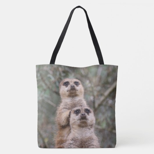 Meerkat_002 Tasche (Rückseite)