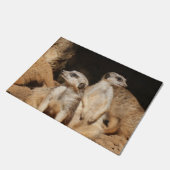 Meerkat 003 fußmatte (Schrägansicht)