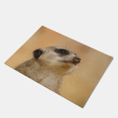 Meerkat 011 fußmatte (Schrägansicht)