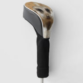 Meerkat 016 golf headcover (angewinkelt)