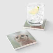 Meerkat 020 steinuntersetzer (Seitenansicht)