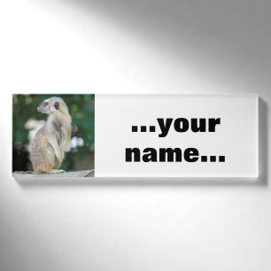 Meerkat 025 namenschild