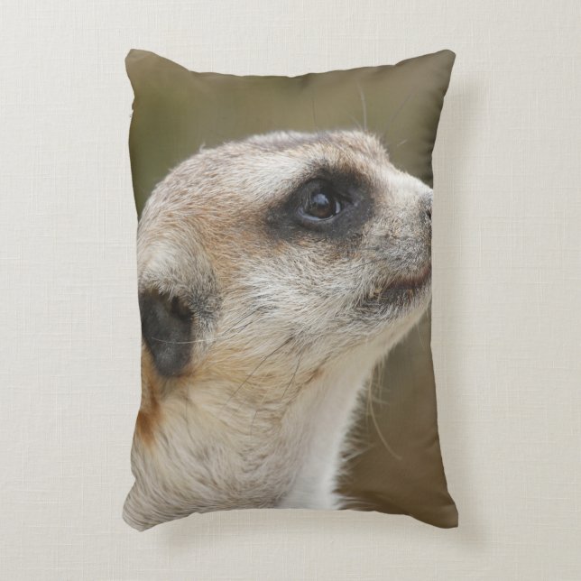 Meerkat 028 dekokissen (Vorderseite(Vertikal))
