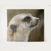 Meerkat 028 wandteppich (Vorderseite (Horizontal))