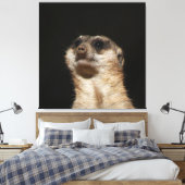 Meerkat 032 leinwanddruck (Insitu (Schlafzimmer))