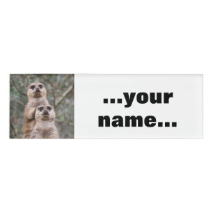 Meerkat 035 namenschild
