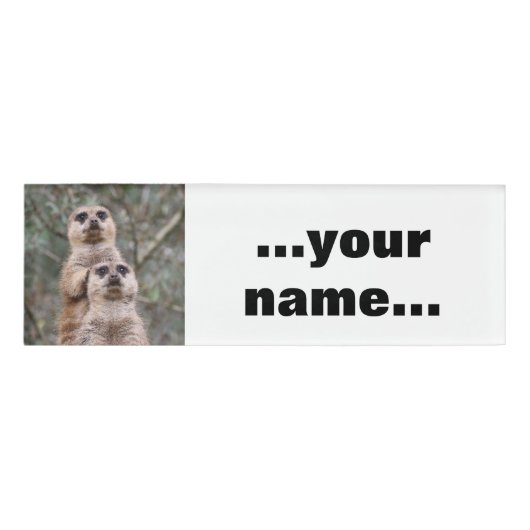 Meerkat 035 namenschild (Vorderseite)