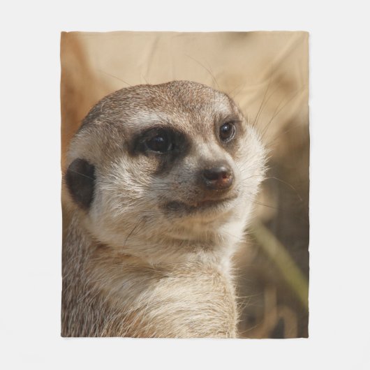 Meerkat 041 fleecedecke (Vorderseite)